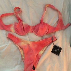 Orange and Pink ZAFUL bikini *BRAND NEW*